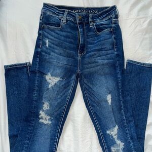 American Eagle Ripped Skinny Jeans